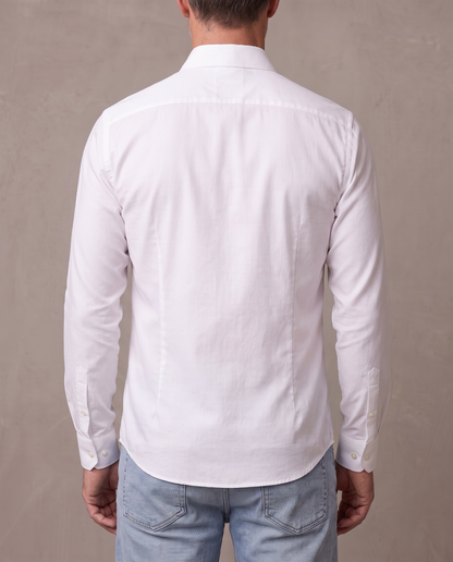 Camisa de vestir slim Adrian - Blanco