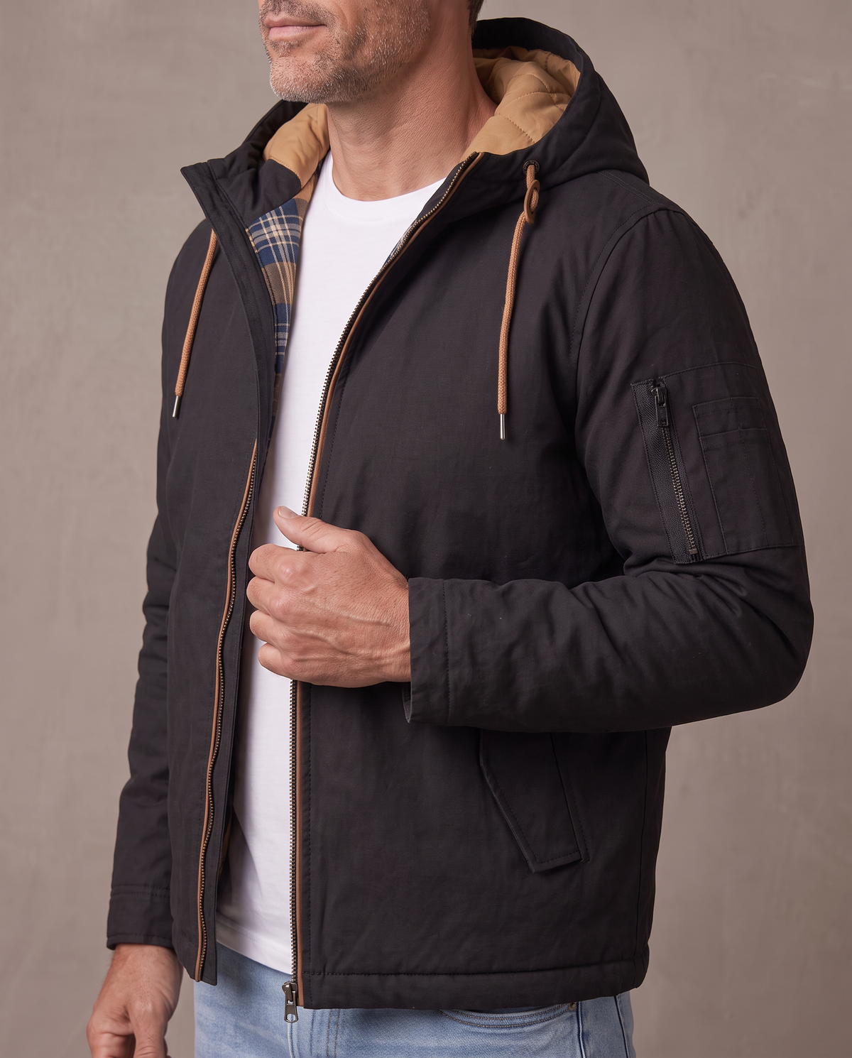 Chaqueta utilitaria Frostline Explorer - Negro
