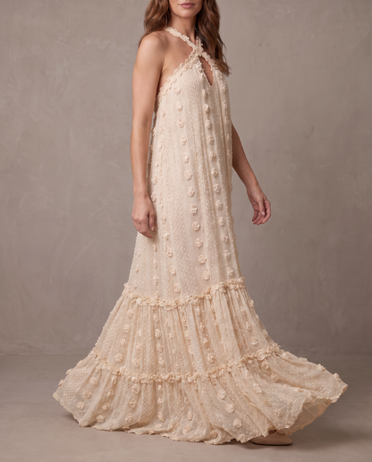 Vestido Mariana, vista lateral (antigua)