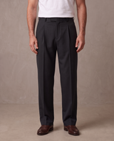Pantalón de vestir de pinzas Aurelio - Negro