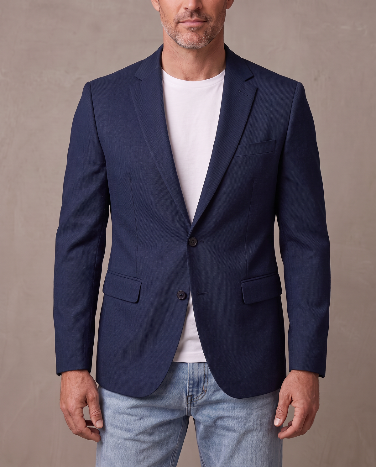 Americana slim Mateo - Azul marino