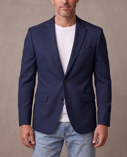 Americana slim Mateo - Azul marino