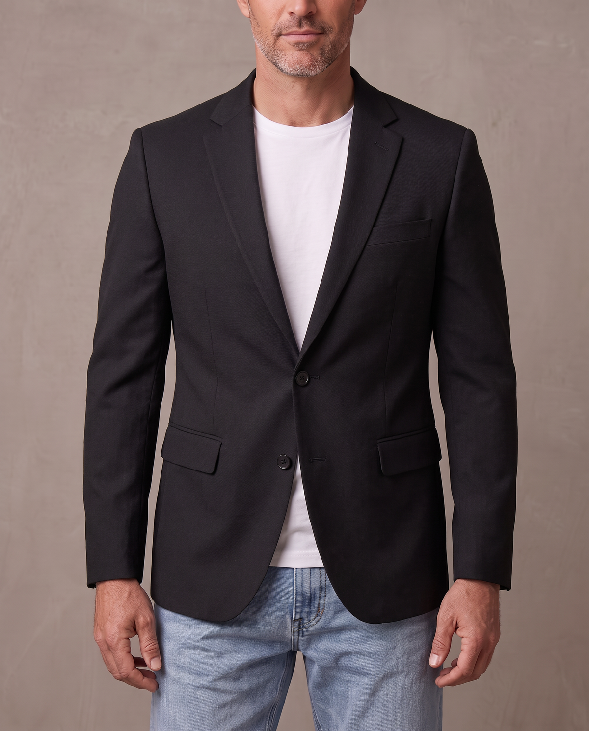 Americana slim Mateo - Negro