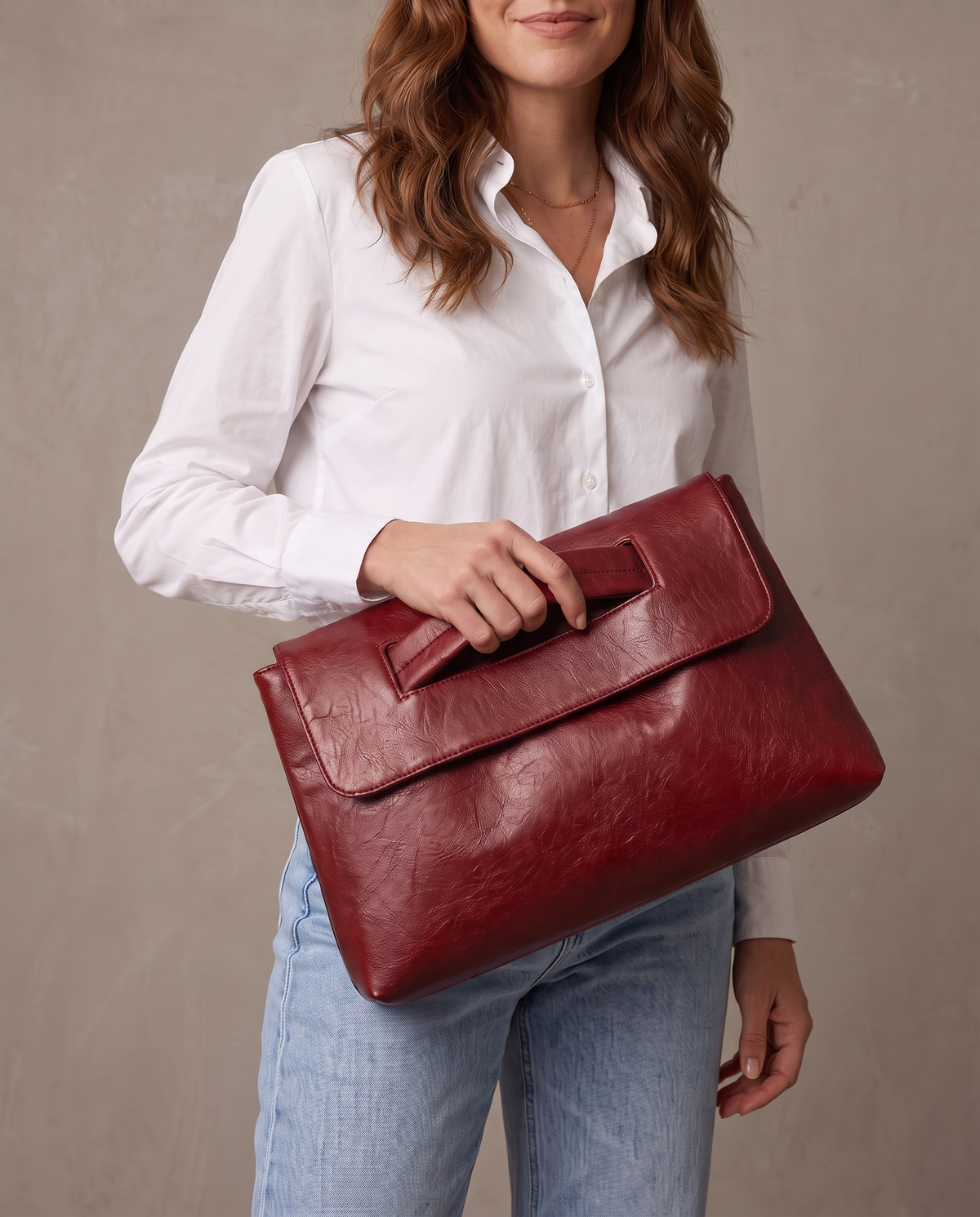 Bolso de mano Mila - Rojo