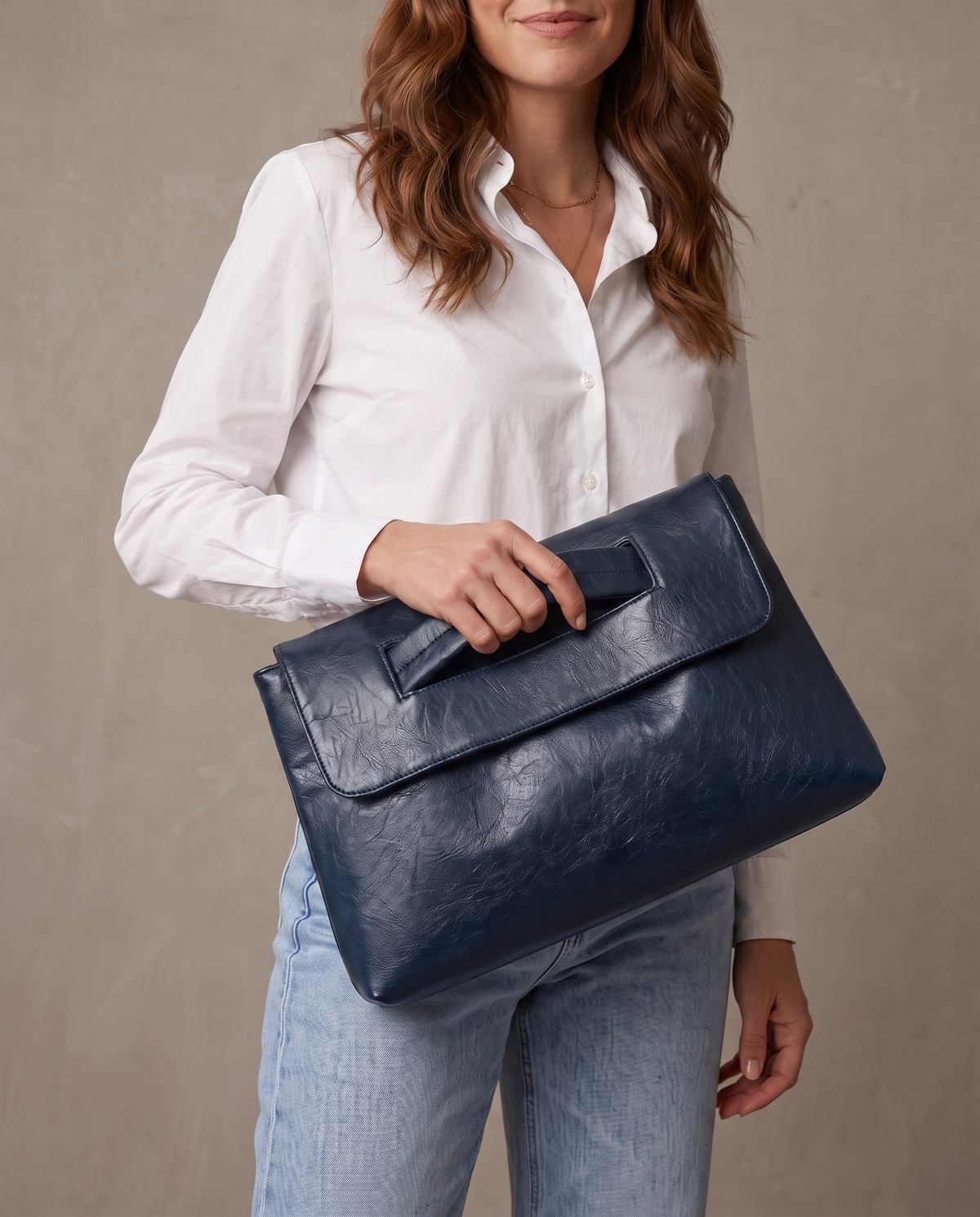 Bolso de mano Mila - Azul