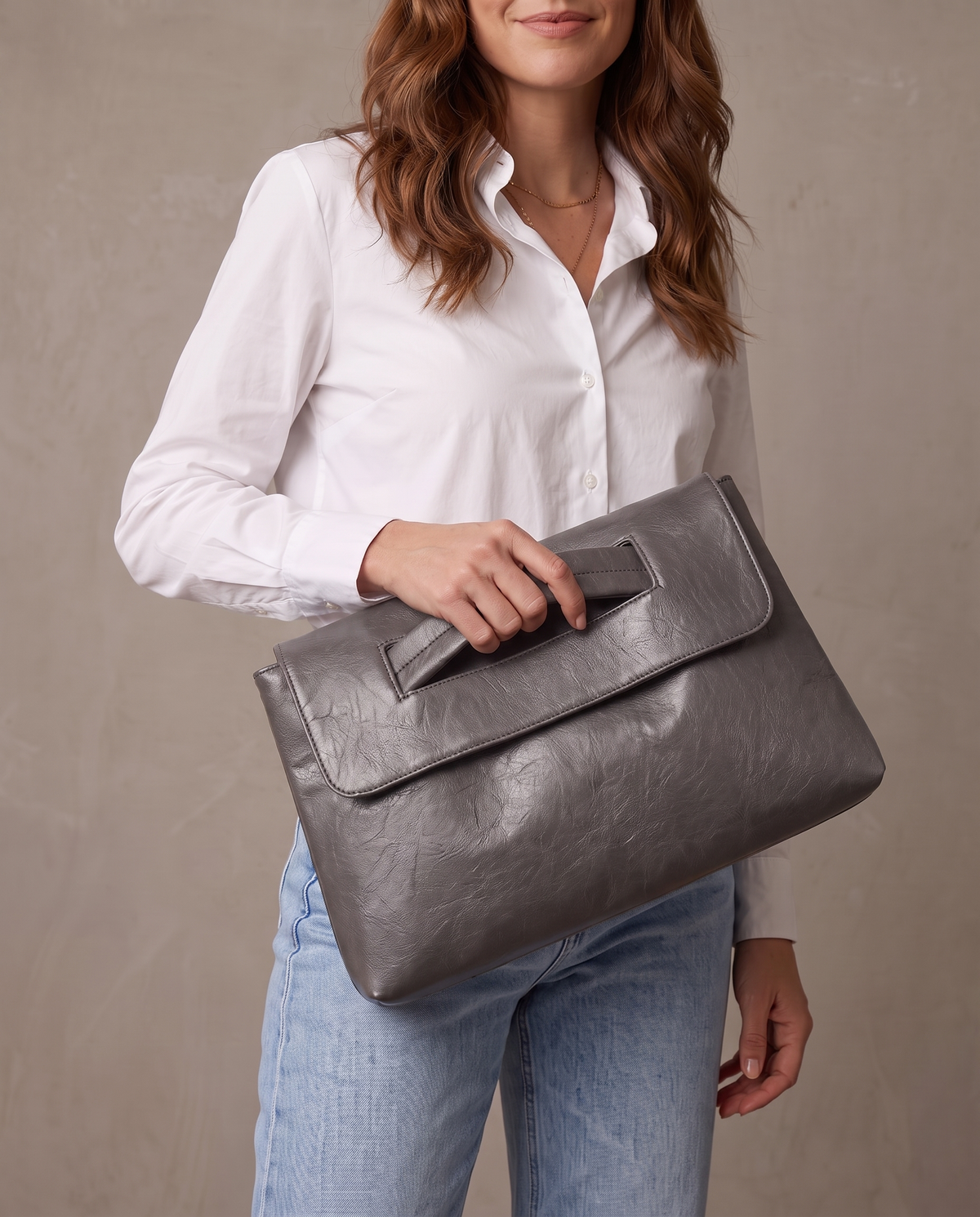 Bolso de mano Mila - Gris