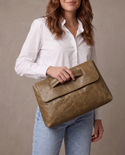 Bolso de mano Mila - Caqui