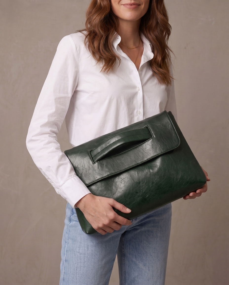 Bolso de mano Mila, otra vista - Verde