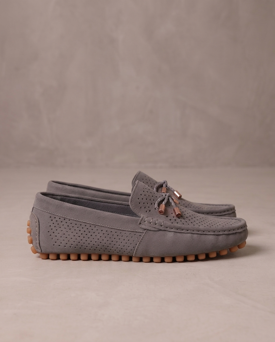 Mocasines Nico, otra vista - Gris