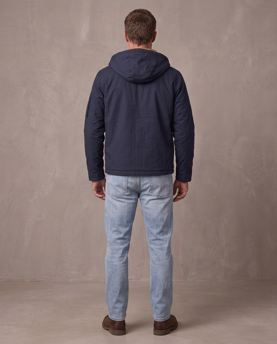 Chaqueta utilitaria Frostline Explorer, otra vista - Azul marino