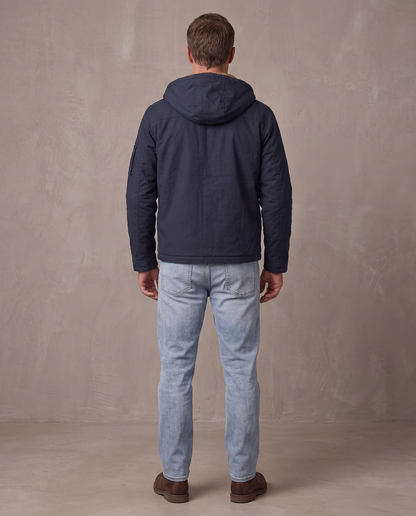 Chaqueta utilitaria Frostline Explorer, otra vista - Azul marino