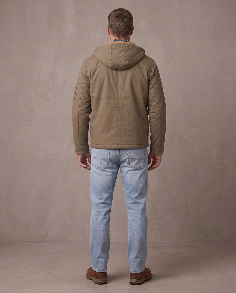 Chaqueta utilitaria Frostline Explorer, otra vista - Caqui