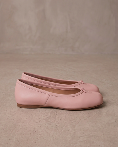 Bailarinas de punta partida Elle, otra vista - Rosa