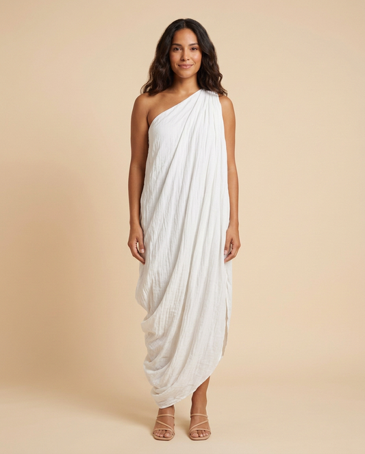 Vestido Agnese - Blanco