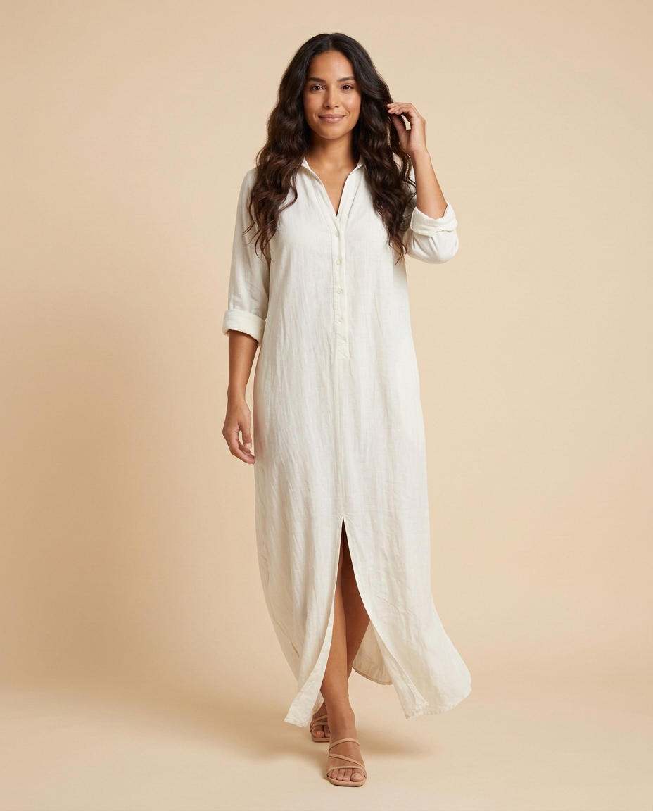 Vestido Céline - Blanco