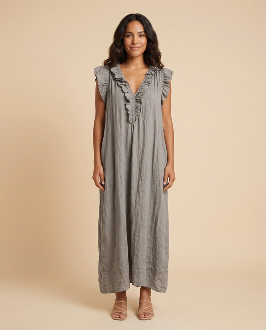 Vestido Camelia - Gris