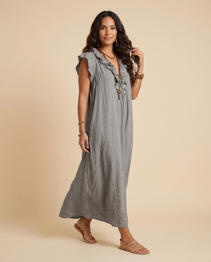 Vestido Camelia - Gris