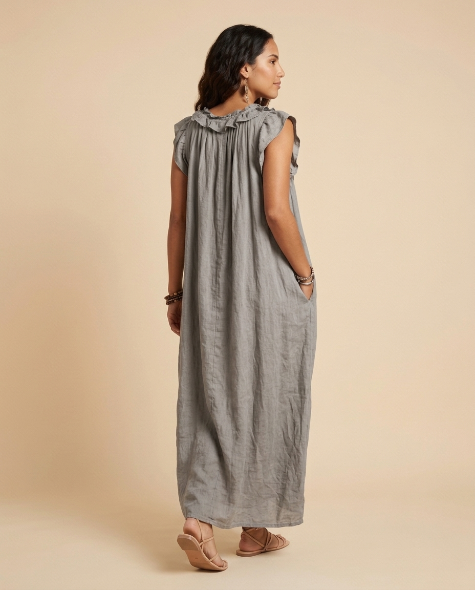 Vestido Camelia - Gris