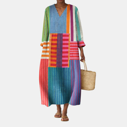 Vestido de paseo elegante Áurea