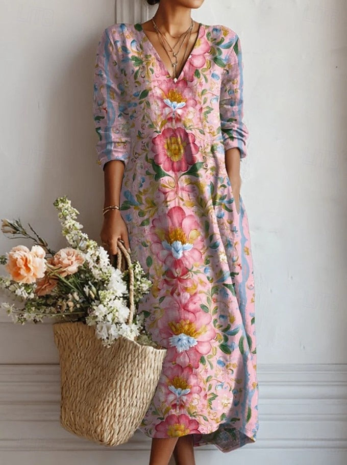 Vestido largo bohemio Macarena