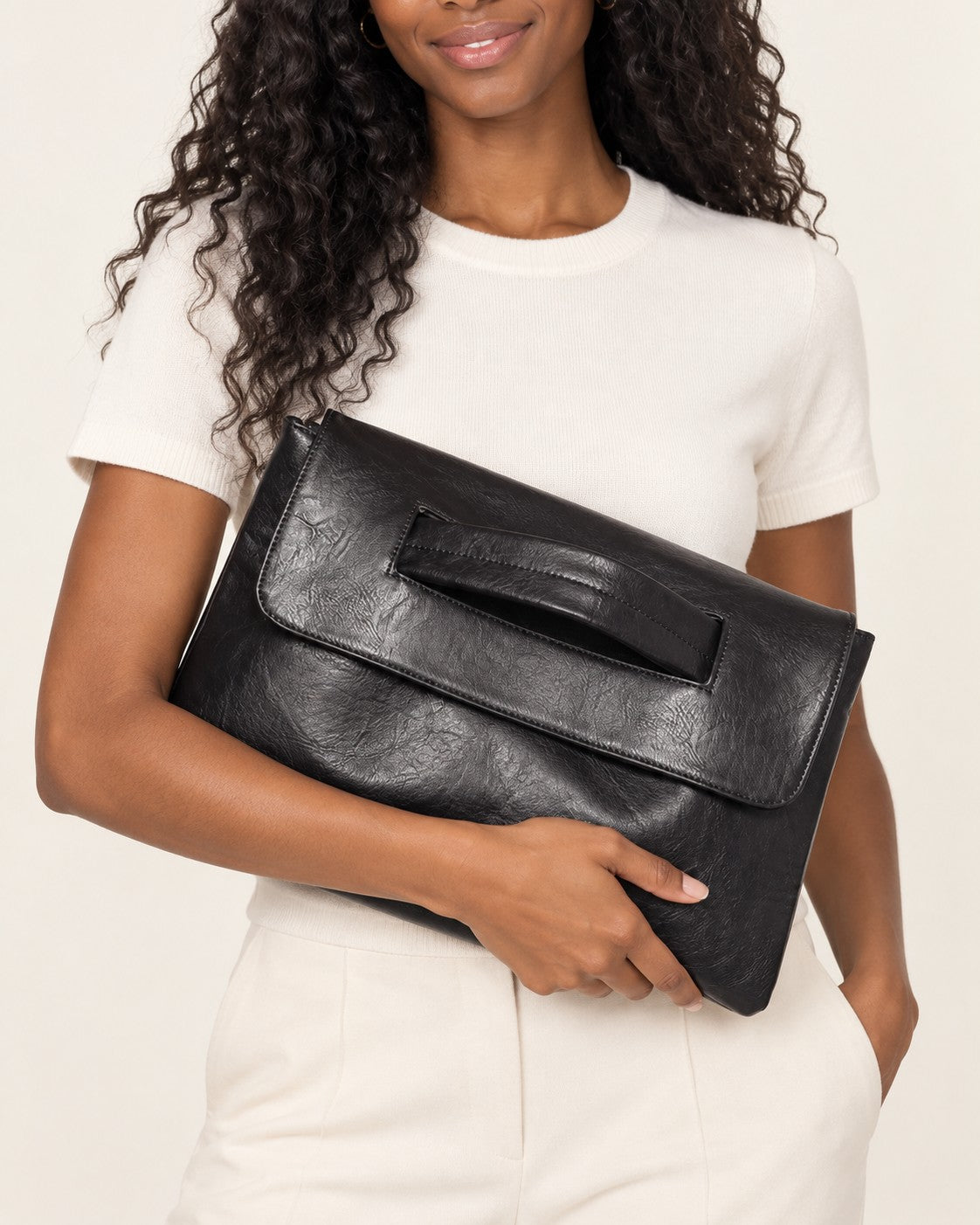Bolso de mano Mila - Negro