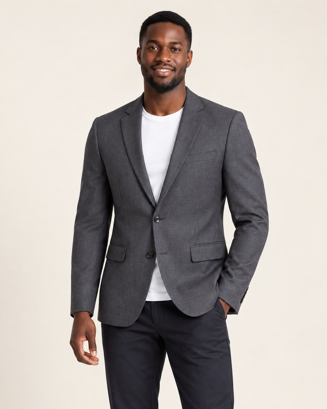 Americana slim Mateo - Gris