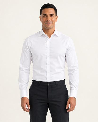 Camisa de vestir slim Adrian - Blanco