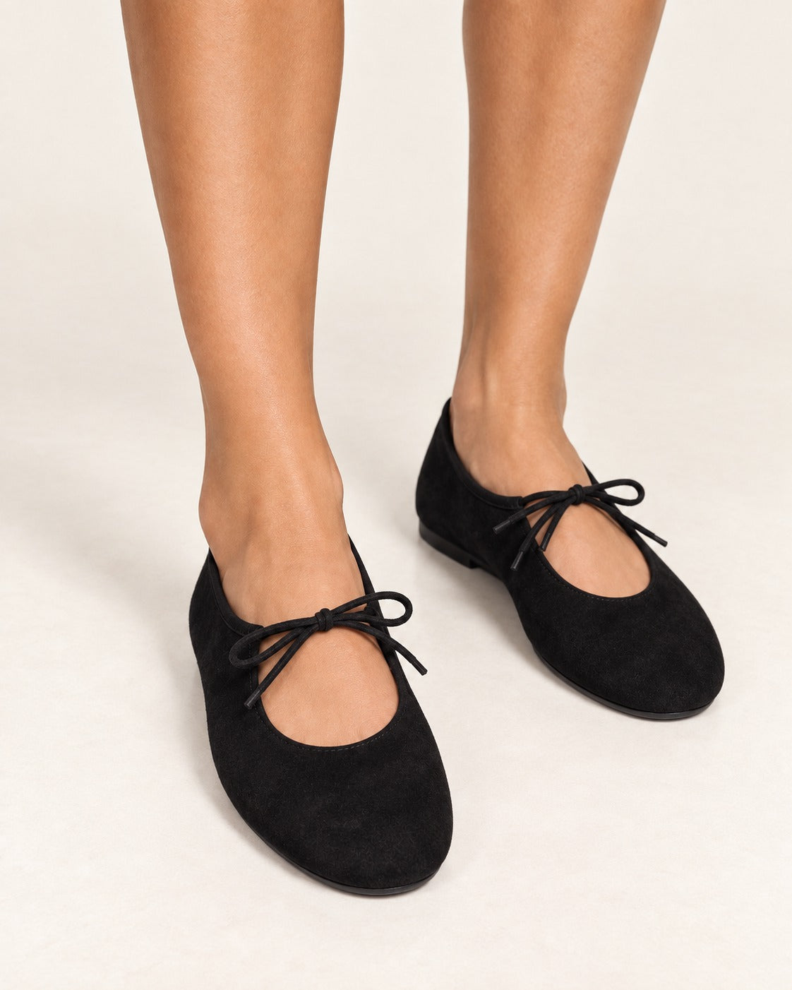 Bailarinas Mary Jane Rosalie en color negro - Negro