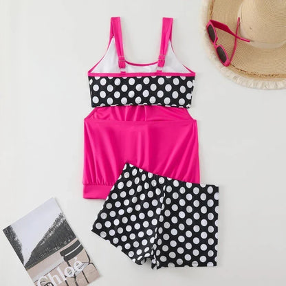 Tankini fluido de dos piezas Camila