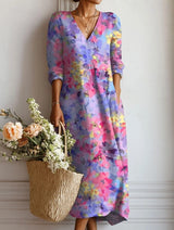 Vestido largo bohemio Petra
