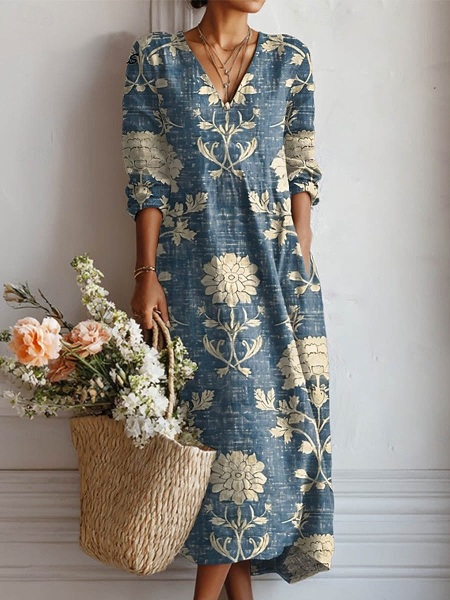 Vestido largo bohemio Cameo